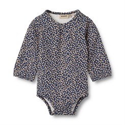 Wheat Body LS Elmine - Blue Flowers 